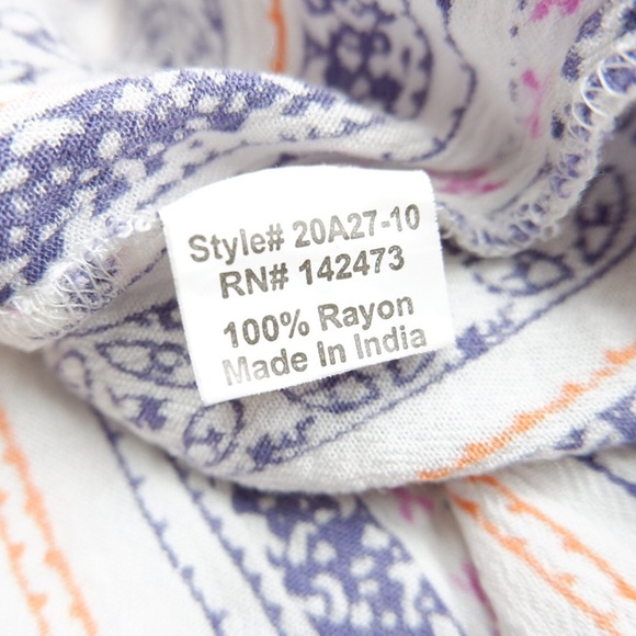 GRACE AND LACE WILLOW BUTTON DOWN PEASANT BLOUSE - Picture 8 of 9